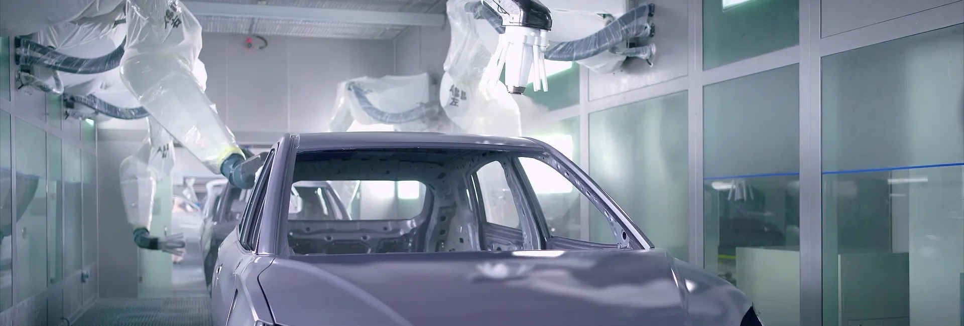 Automatic Coating Line Solutions for the Automotive and Construction Equipment Industries