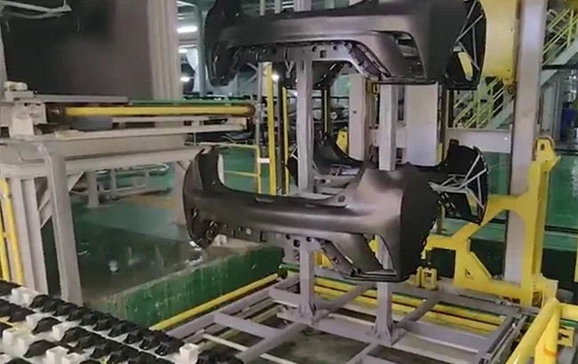 Spray Coating Line for BYD Plastic Bumper