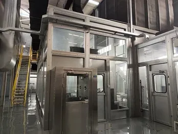 Spray Booth Exterior