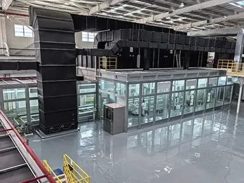 Spray Booth Exterior