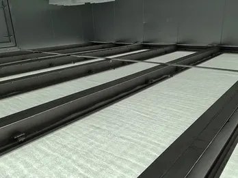 Spray Booth Ceiling Air Ducts and Filter Cotton