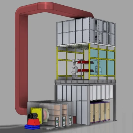 Dry Filter Spray Booth