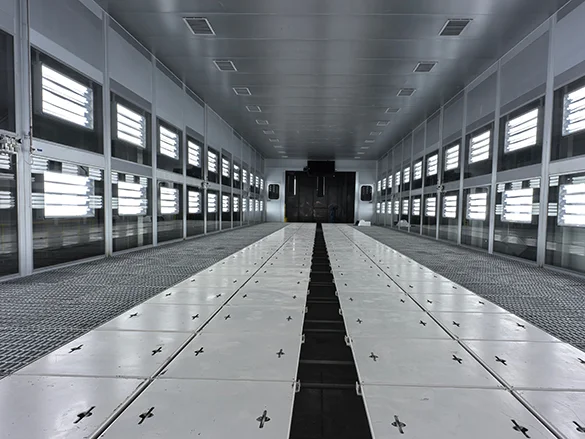 Enclosed Work Zone Structure