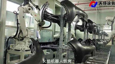 Flame Treatment Robotic System