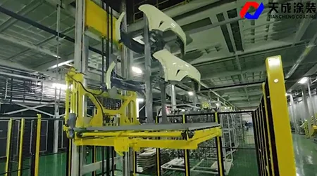 Second-to-First Floor Unloading Elevator