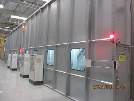 E-Coat Section Booth Structure