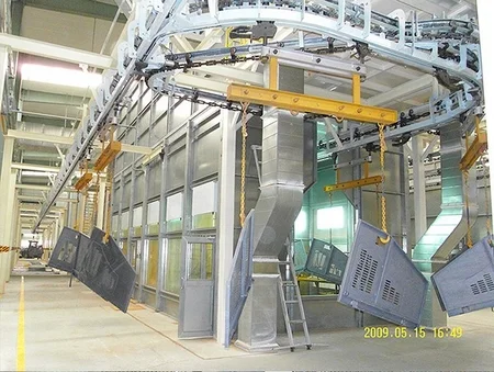 D9 Panel Topcoat Spray Booth