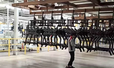  Manual inspection of electrophoretically coated parts