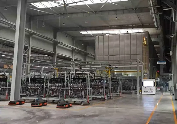 Pretreatment & E-Coating Line for Jingcheng Car Chassis