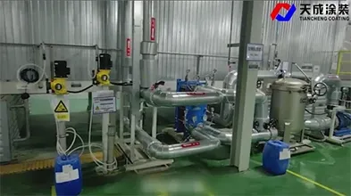 Pretreatment Equipment of Bumper Coating Line