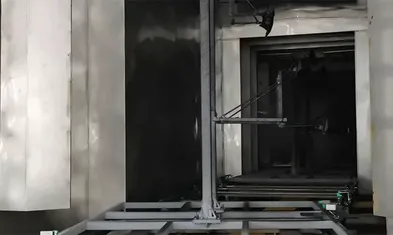 Automated Blow-Off Station for Plastic Parts