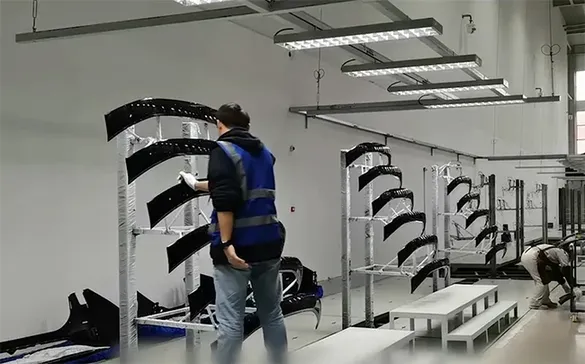 Spray Coating Line for Chiyu Automotive Plastic Parts