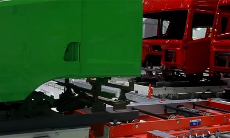 Final Assembly of Truck Cab