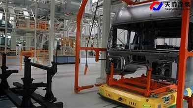 Automatic Loading of Truck Cab